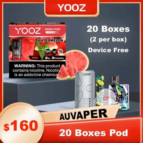 ZERO POD 20 Boxes(2per box)