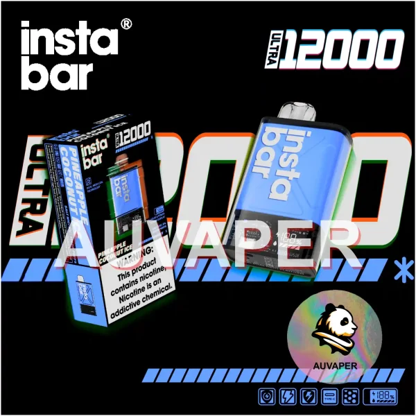 Blue Razz lce Insta Bar Ultra