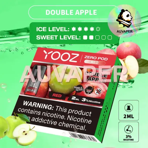 Double Apple Zero Pod(2per box)