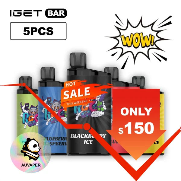 [sell out] IGET BAR 5pcs