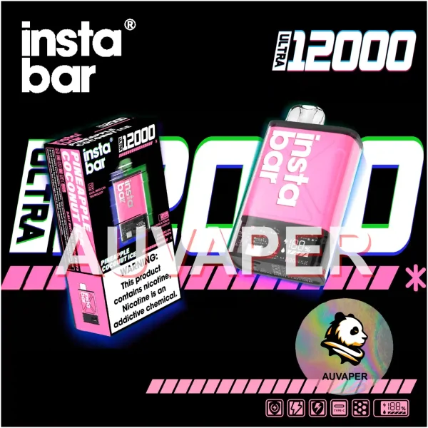 Peach lce Insta Bar Ultra