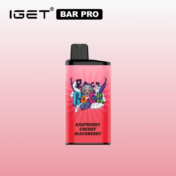 Rashberry cherry blackberry Iget Bar Pro
