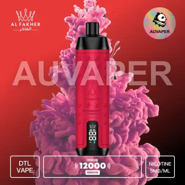 Strawberry Punch AL FAKHER Crown Bar