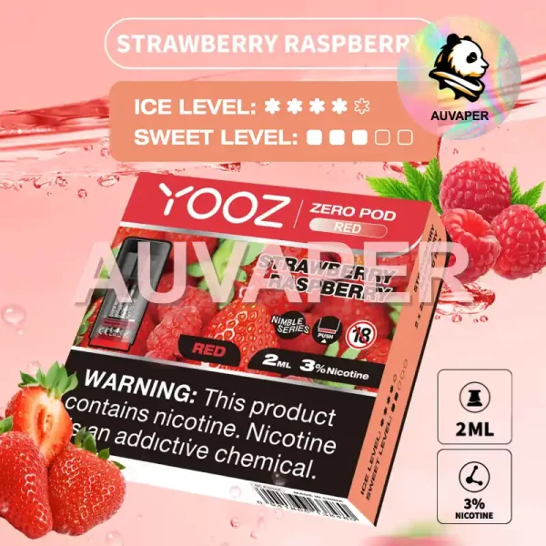 Strawberry Raspberry Zero Pod(2per box)