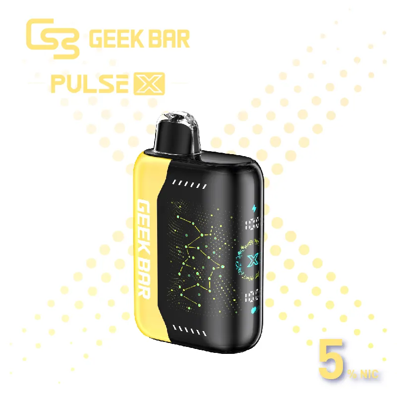 Banana Taffy Freeze   GEEK BAR Pulse X
