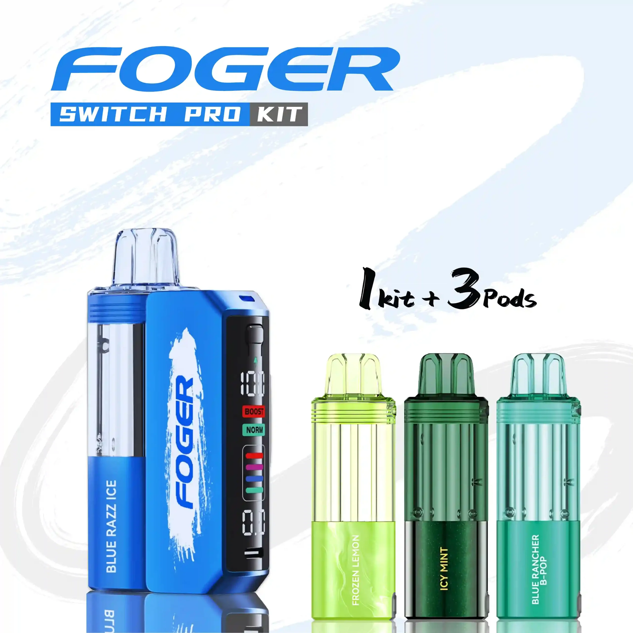 Foger Switch Pro 1 Kit + 3 Pod