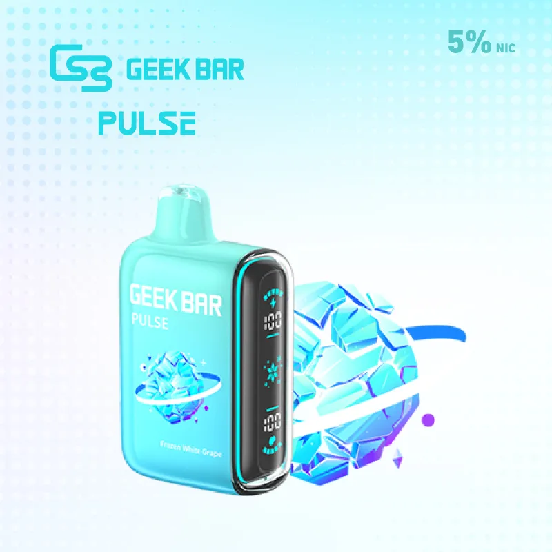 Frozen White Grape GEEK BAR Pulse