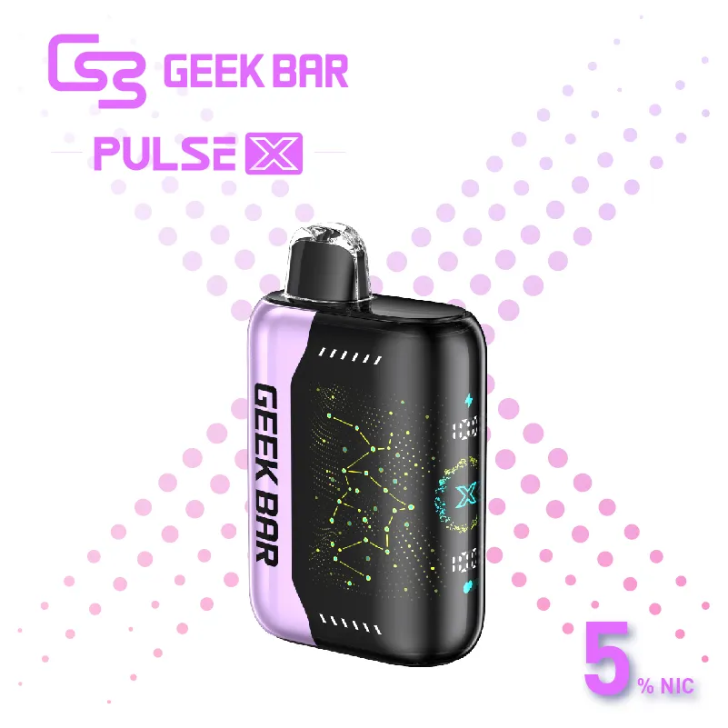 Raspberry Peach Lime GEEK BAR Pulse X 1 Raspberry Peach Lime GEEK BAR Pulse X