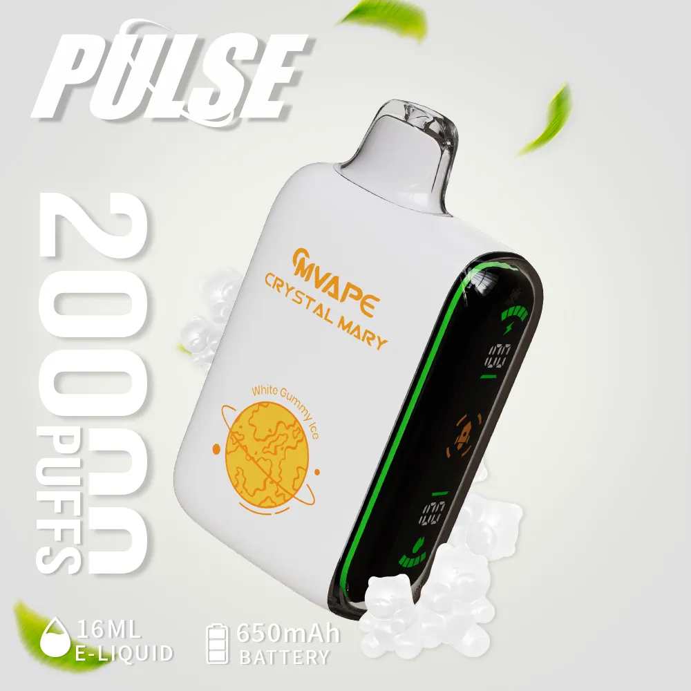 White Gummy lce CRYSTAL MARY PULSE 1 White Gummy lce CRYSTAL MARY PULSE